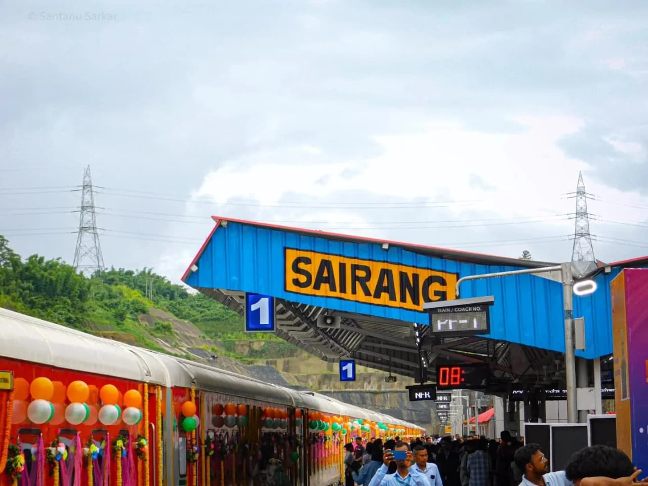 Sairang railway station