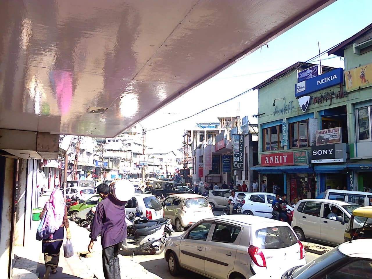 A street in Dimapur town, Nagaland (file photo)