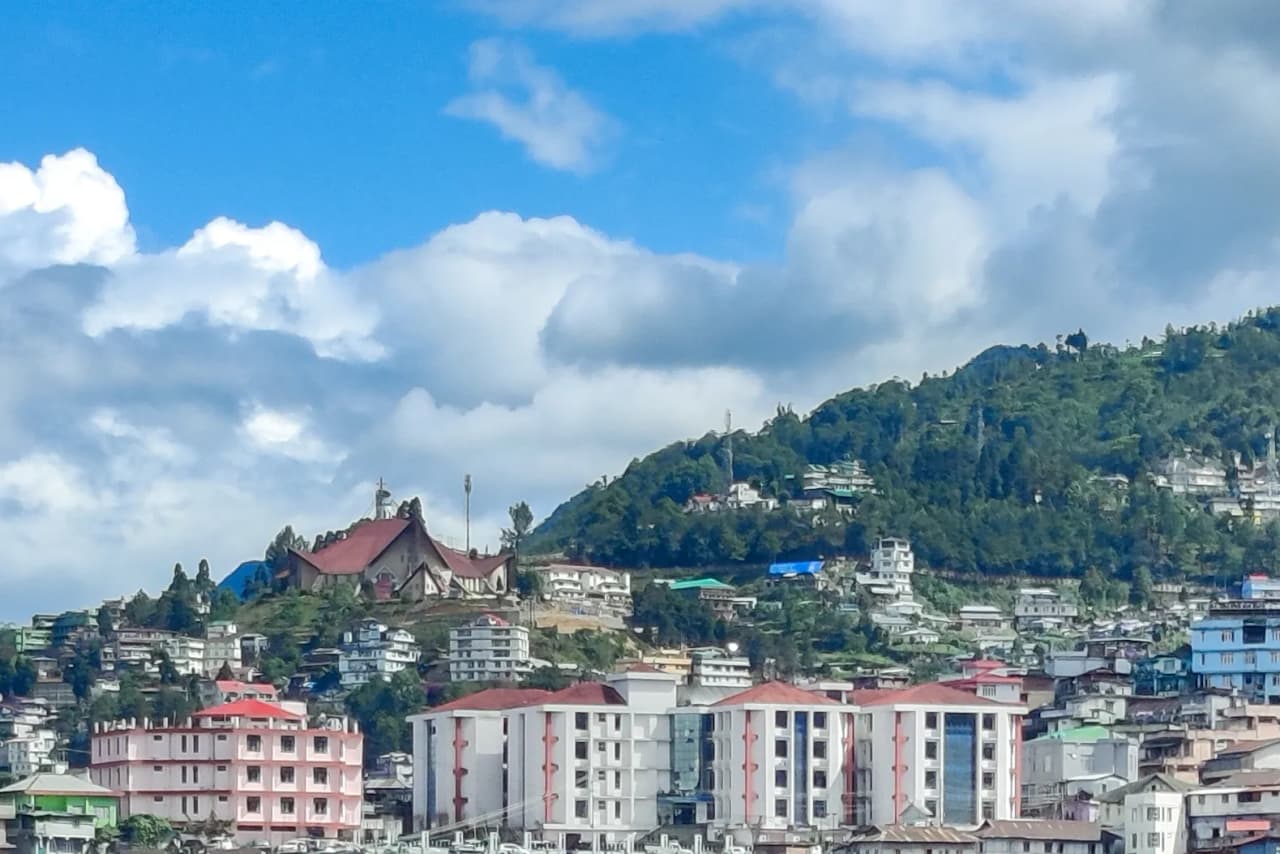 Kohima skyline