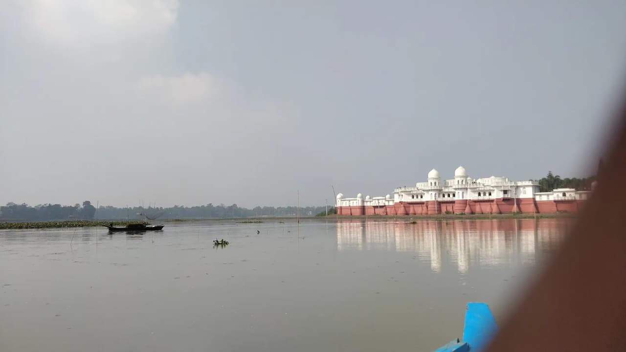 Neermahal palace on Rudrasagar Lake, Tripura