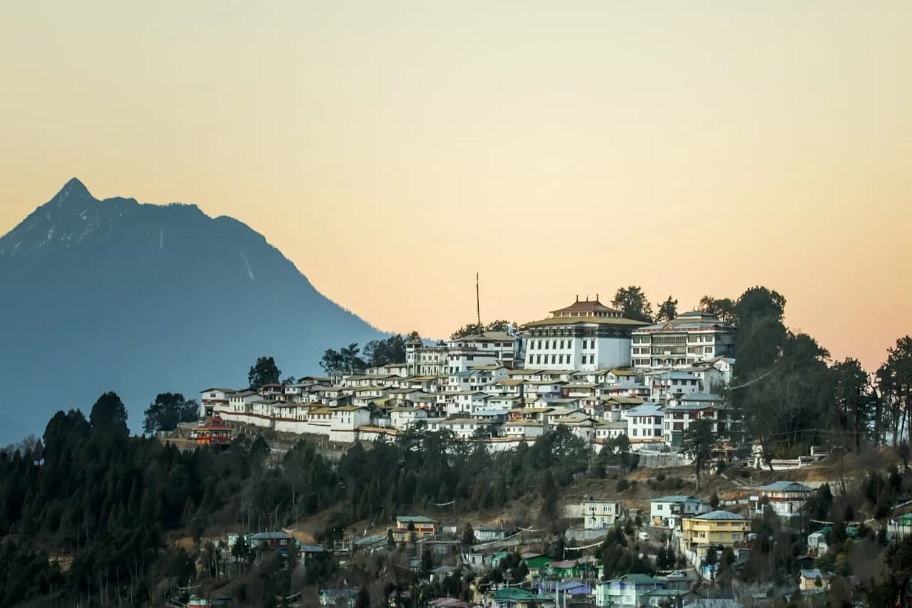 Tawang Monastery (Gaden Namgyal Lhatse) in Arunachal Pradesh