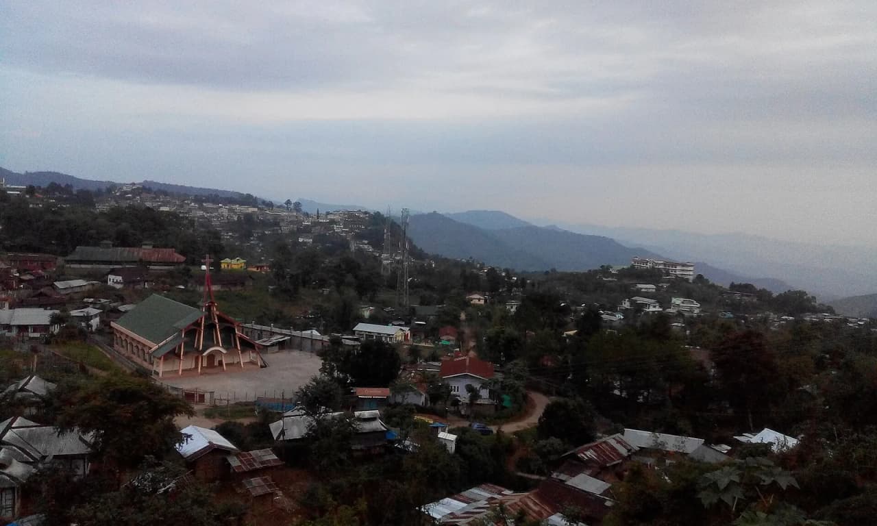 Part of Wokha town, Nagaland (file photo)